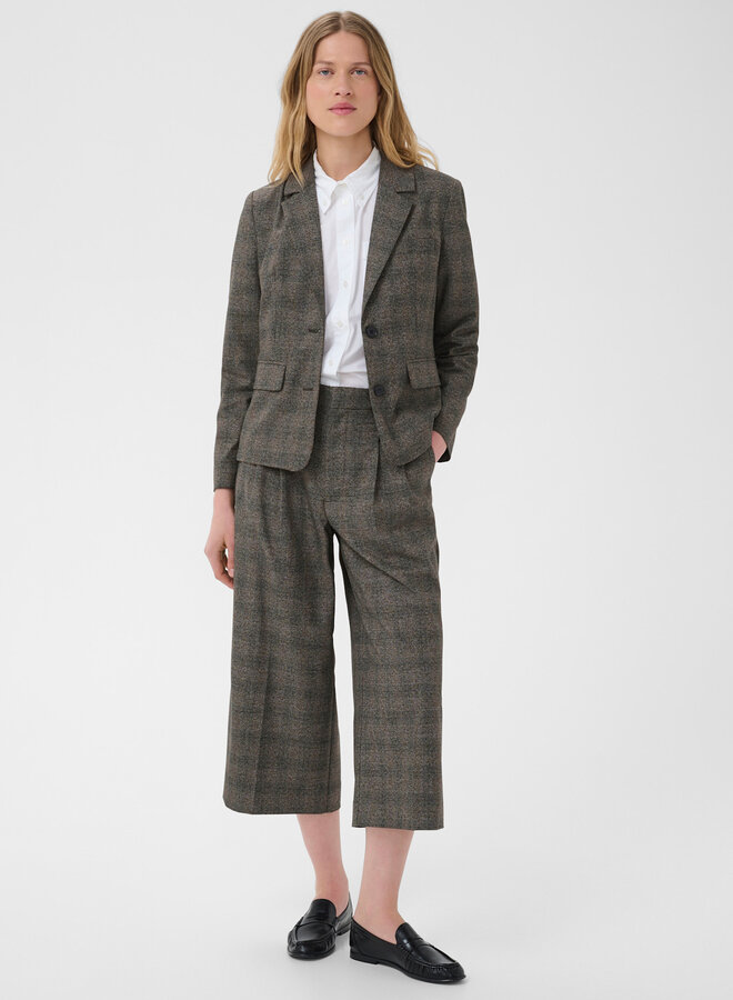 Veston Part Two Clarrissa Prince-de-Galles noir & brun