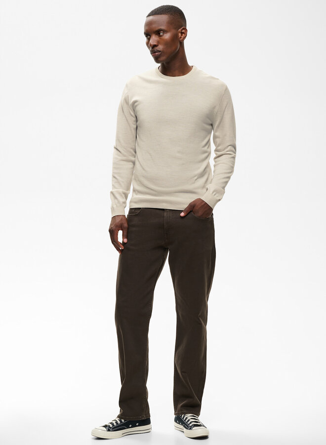 Tricot Matinique Margrate ivoire mélange gris pâle