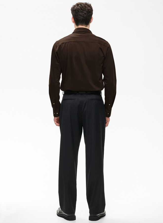 Chemise Matinique Marc brun café