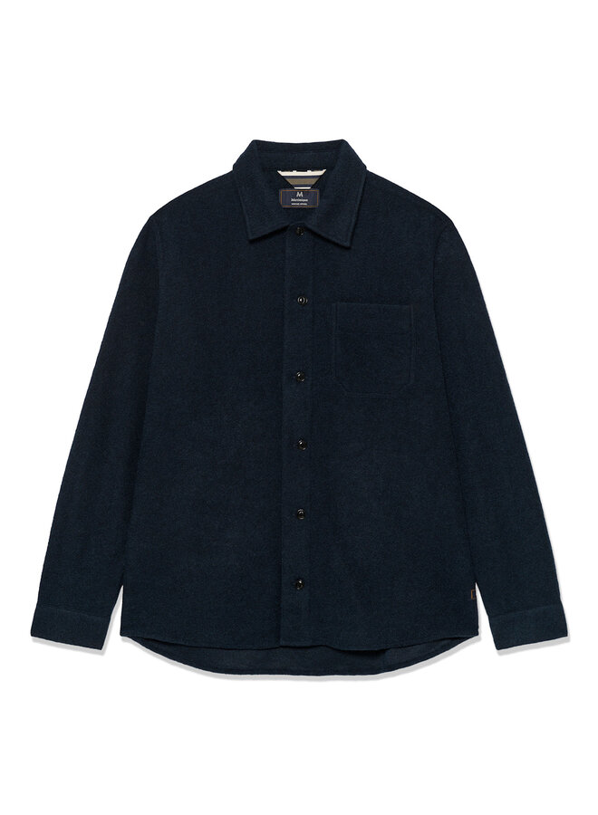 Surchemise Matinique Pelton Heritage bouclée bleu marine