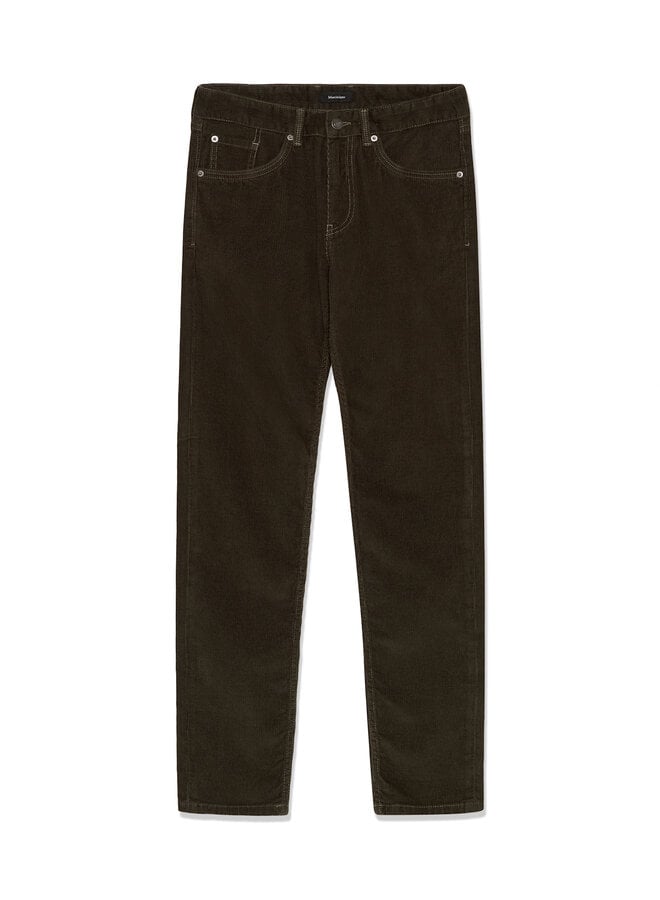 Pantalon Matinique Pete en corduroy brun café