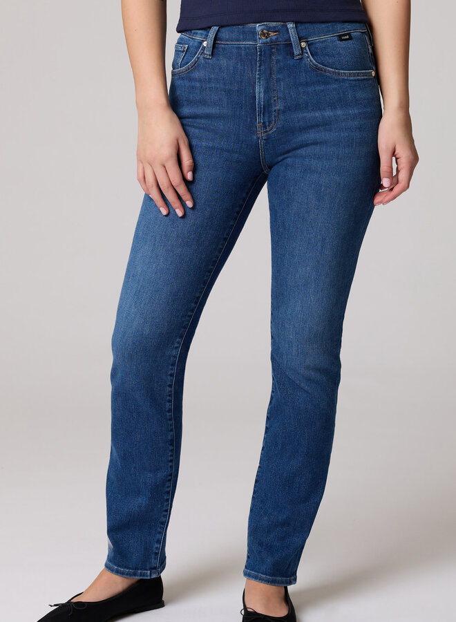 Jeans Mavi Jeans Kendra - Mid Brushed Flex Blue