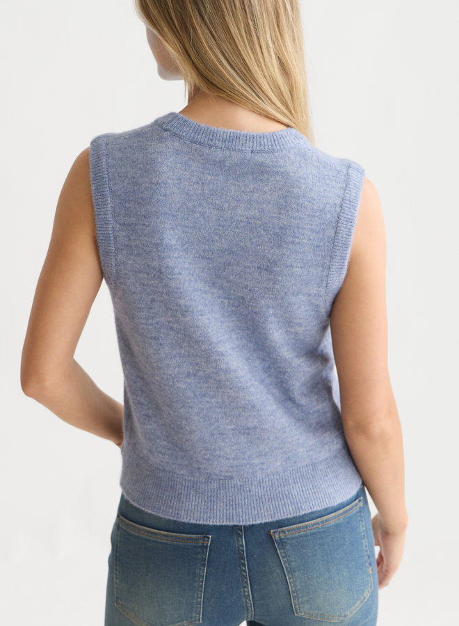 Débardeur Scotch & Soda bleu lilas mélange