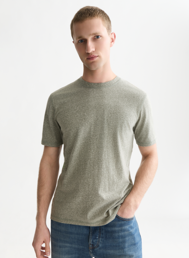 T-shirt Scotch & Soda vert forêt chiné