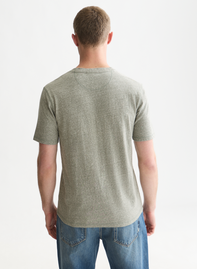 T-shirt Scotch & Soda vert forêt chiné