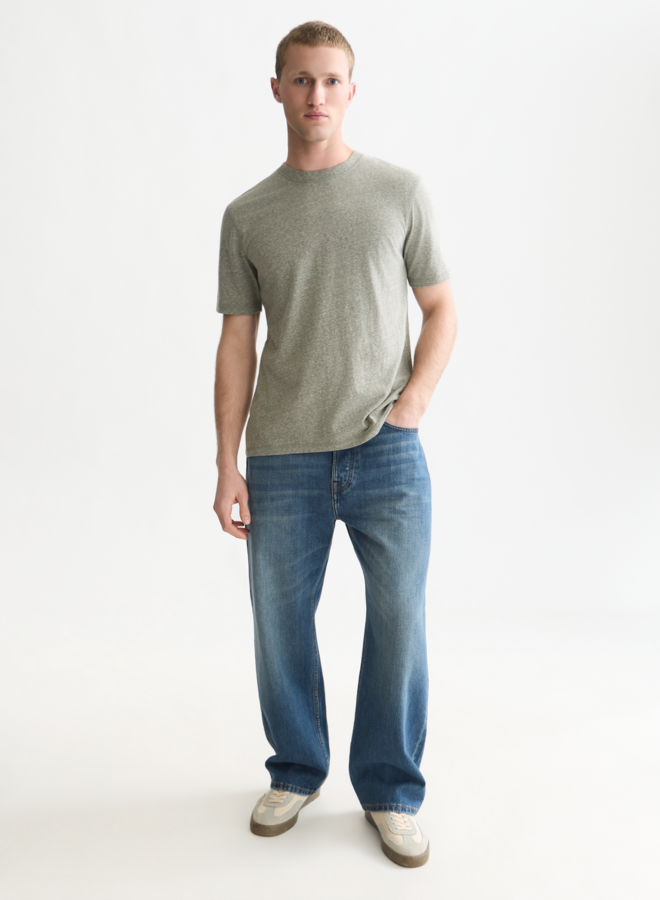 T-shirt Scotch & Soda vert forêt chiné