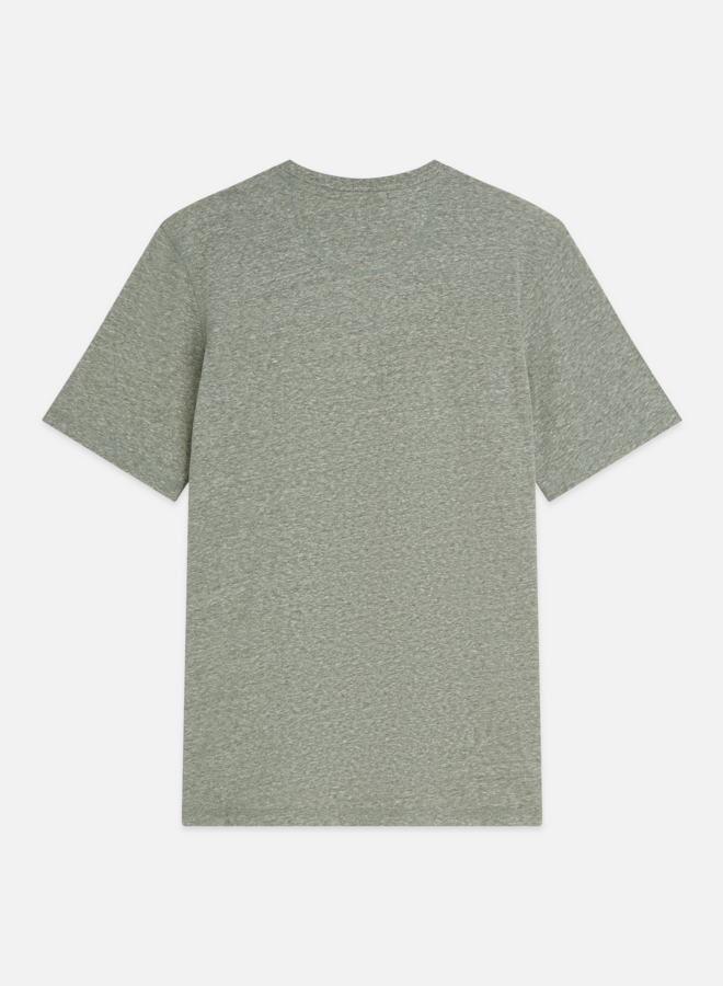 T-shirt Scotch & Soda vert forêt chiné
