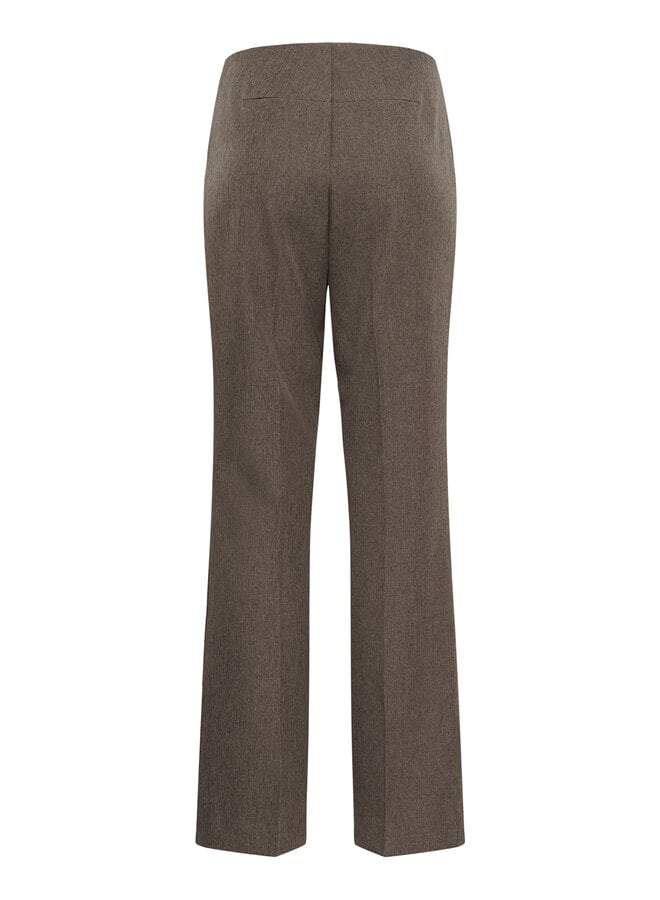 Pantalon Soaked Corinne brun noyer mélange