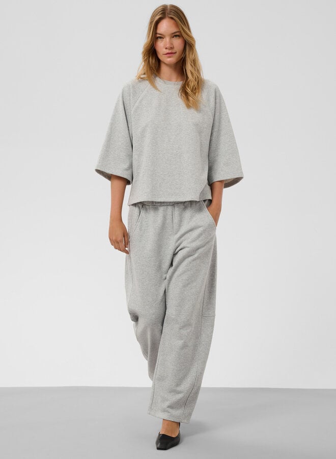 Chandail Soaked Nadie molletonné gris pâle mélange