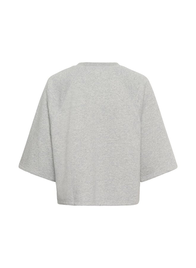 Chandail Soaked Nadie molletonné gris pâle mélange