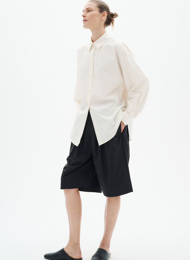 Chemise InWear Haze surdimensionnée à col classique écrue