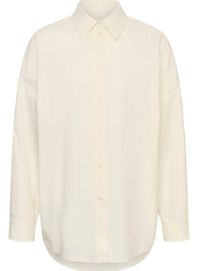 Chemise InWear Haze surdimensionnée à col classique écrue