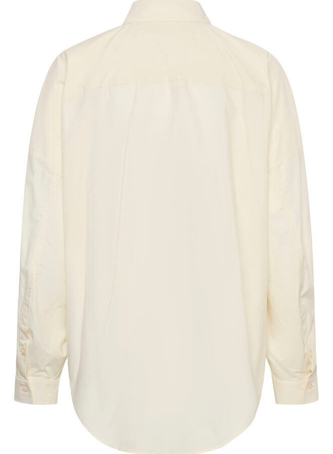 Chemise InWear Haze surdimensionnée à col classique écrue