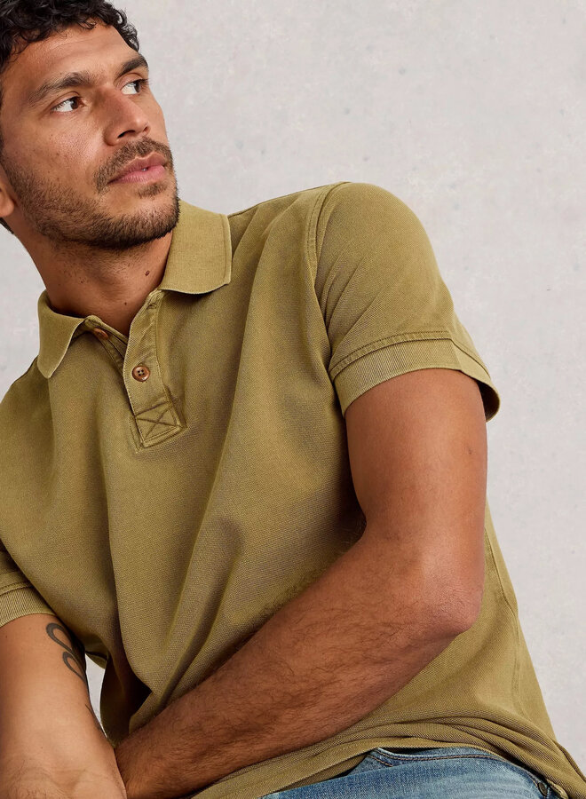 Polo White Stuff Utility vert khaki