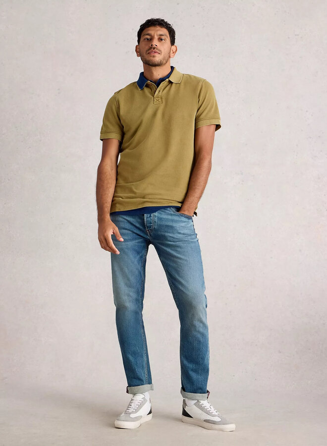 Polo White Stuff Utility vert khaki