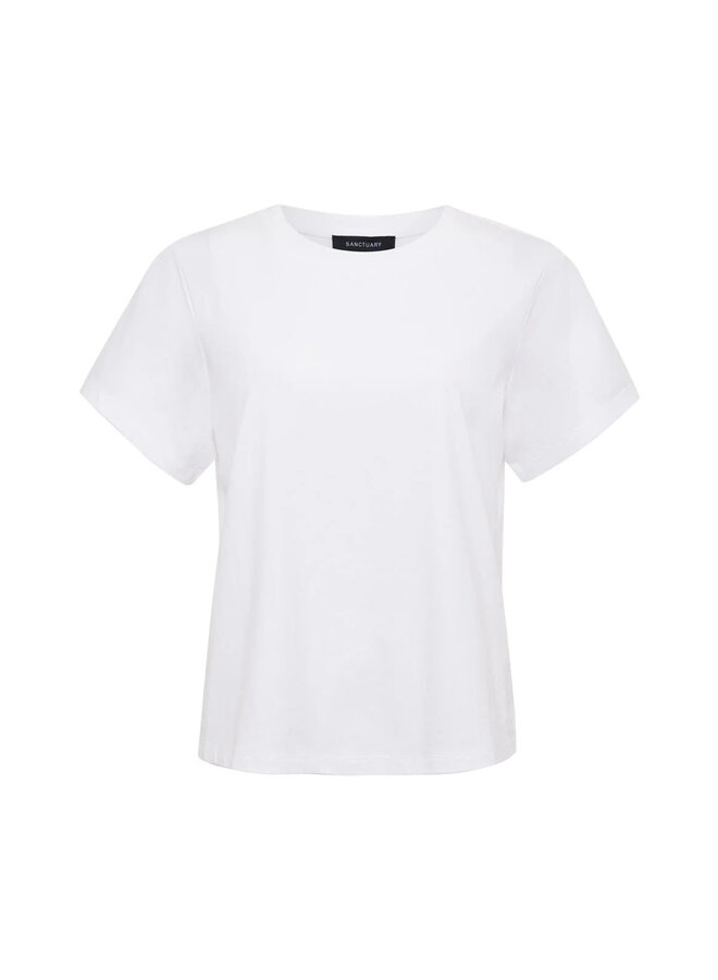T-shirt Sanctuary Timeless blanc cassé