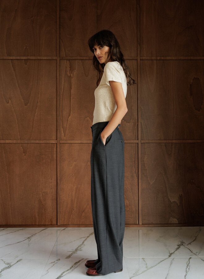 Pantalon Indi & Cold gris charcoal