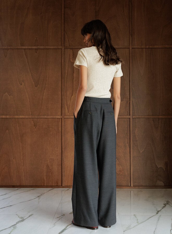 Pantalon Indi & Cold gris charcoal