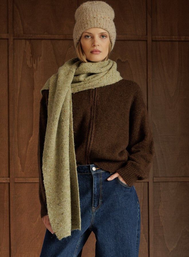 Foulard Indi & Cold vert safari