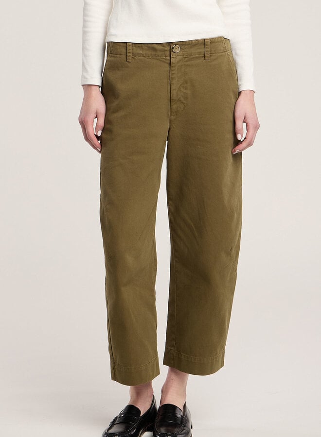 Pantalon Velvet Daria vert olive