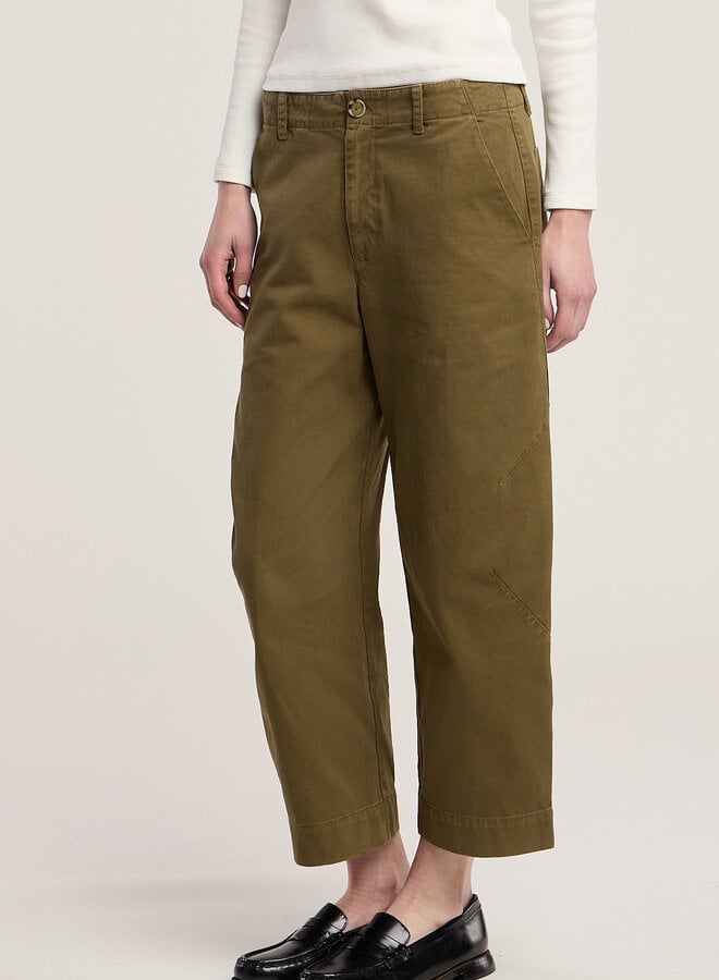 Pantalon Velvet Daria vert olive