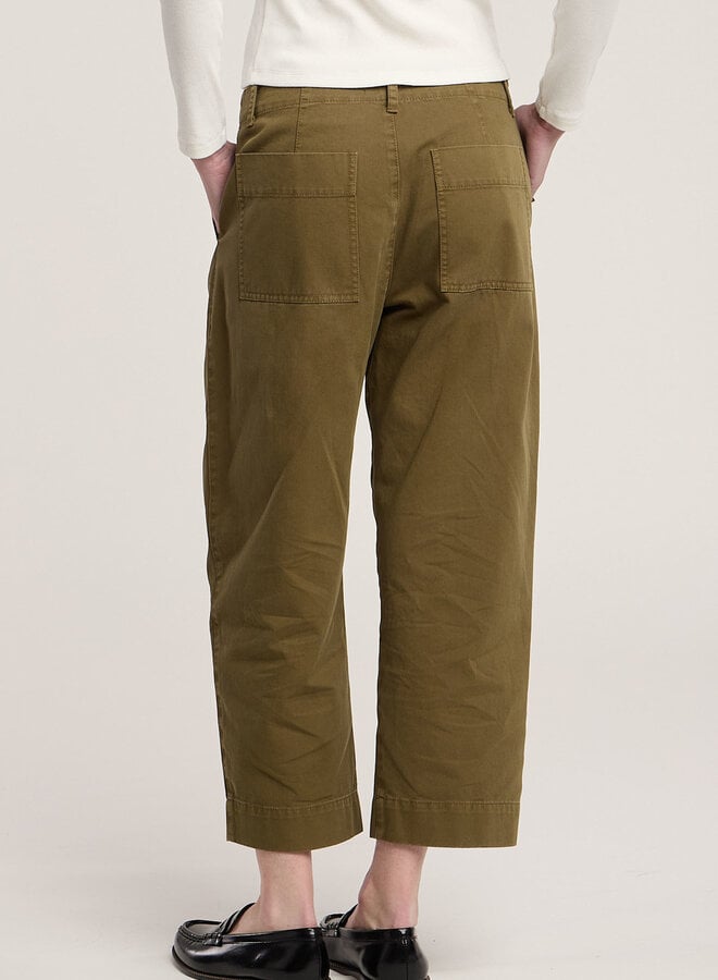 Pantalon Velvet Daria vert olive