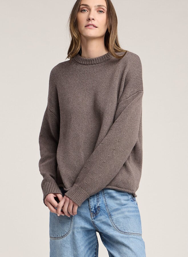 Tricot Velvet Meli beige taupe