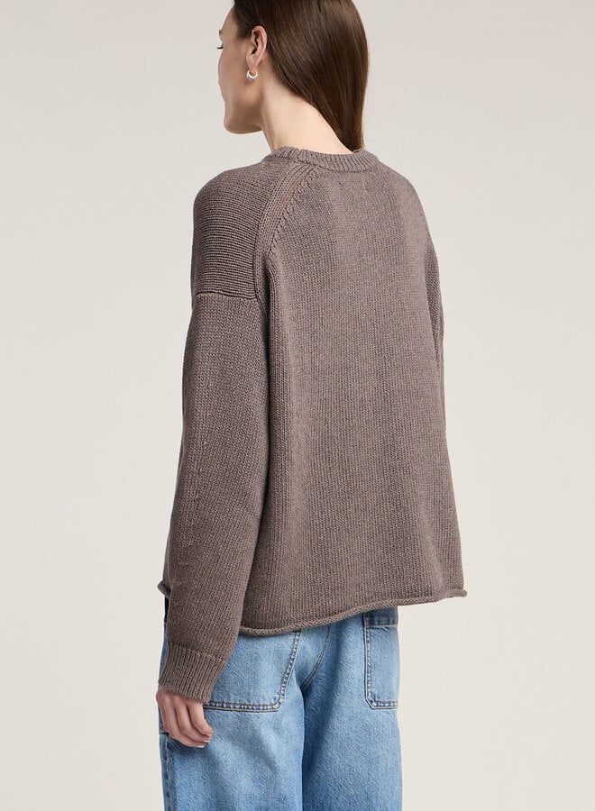 Tricot Velvet Meli beige taupe