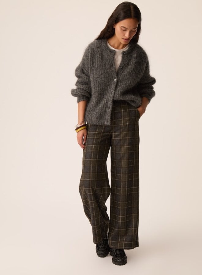 Cardigan Des Petits Alma moelleux gris anthracite