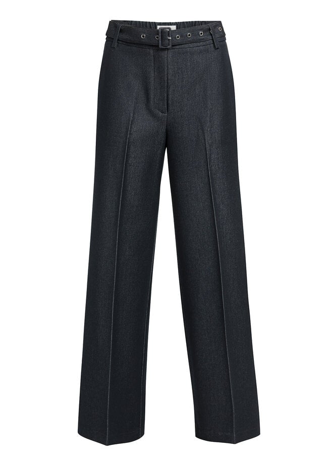 Pantalon Yaya bleu denim foncé