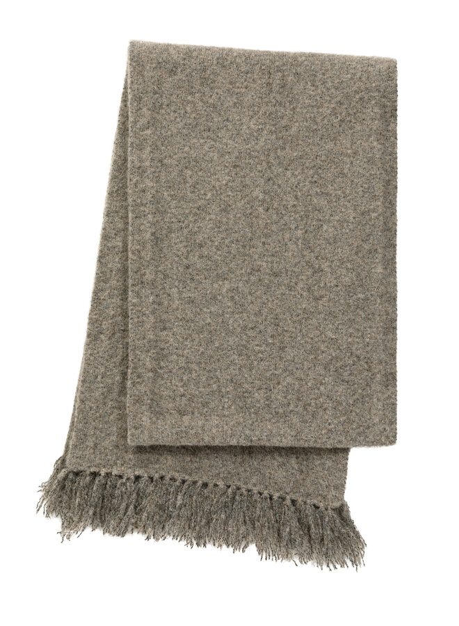 Foulard Yaya brun teak mélange