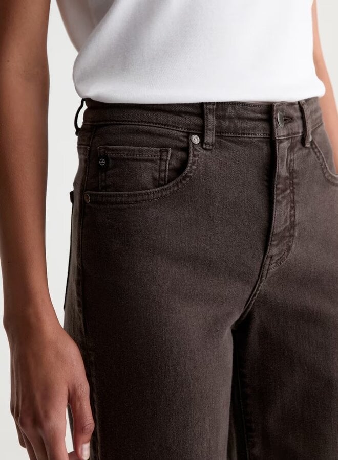 Jeans AG Jeans Saige Wide Leg Crop - Sulfur Burnt Umber