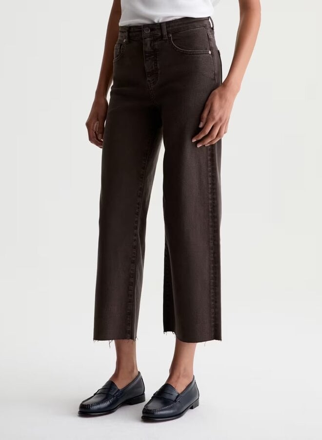 Jeans AG Jeans Saige Wide Leg Crop - Sulfur Burnt Umber