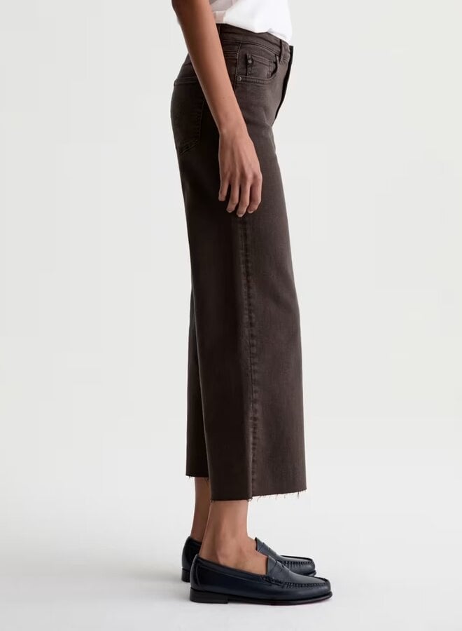 Jeans AG Jeans Saige Wide Leg Crop - Sulfur Burnt Umber
