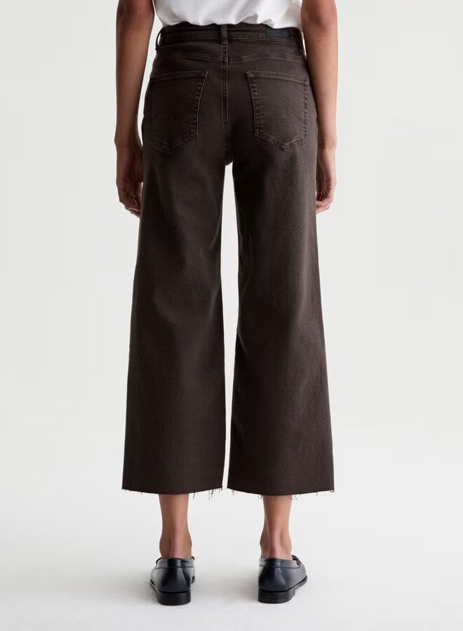 Jeans AG Jeans Saige Wide Leg Crop - Sulfur Burnt Umber