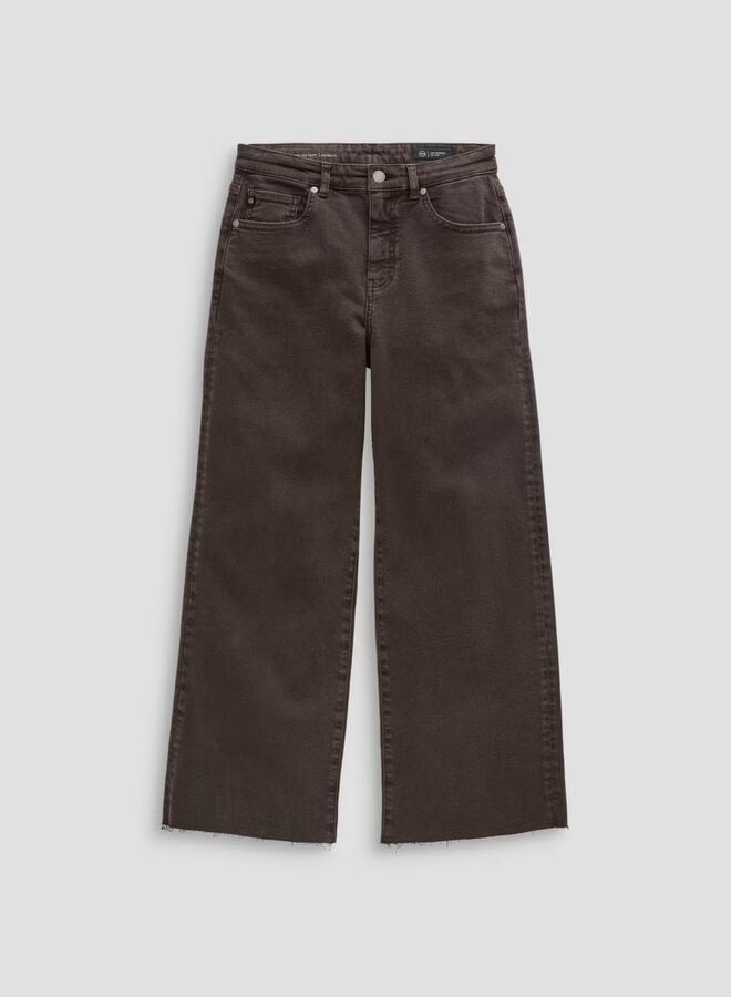 Jeans AG Jeans Saige Wide Leg Crop - Sulfur Burnt Umber