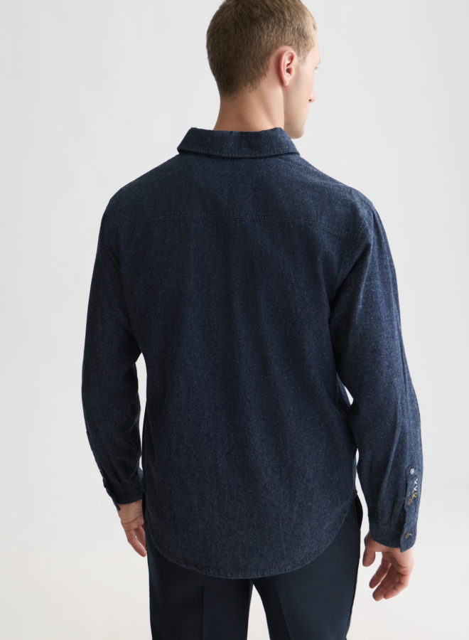 Surchemise Scotch & Soda bleu foncé en denim
