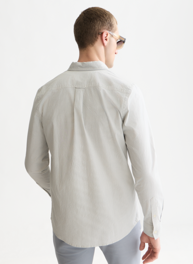 Chemise Scotch & Soda Oxford rayée bleue & écrue