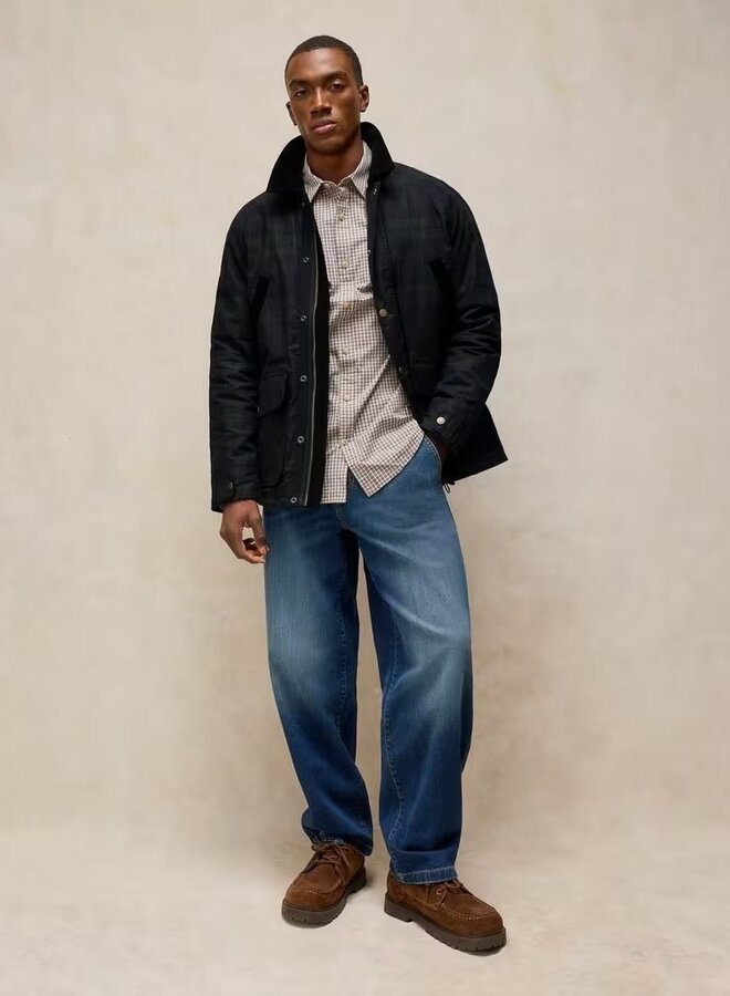 Manteau White Stuff Filey à carreaux « Black Watch » noirs & verts