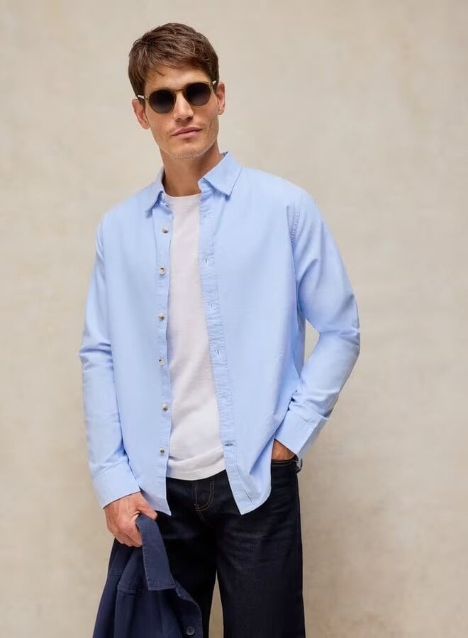 Chemise White Stuff Bruton Oxford bleu chambray