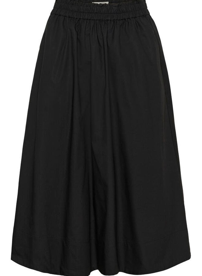 Jupe InWear Gloria Daffodil à taille élastique noire