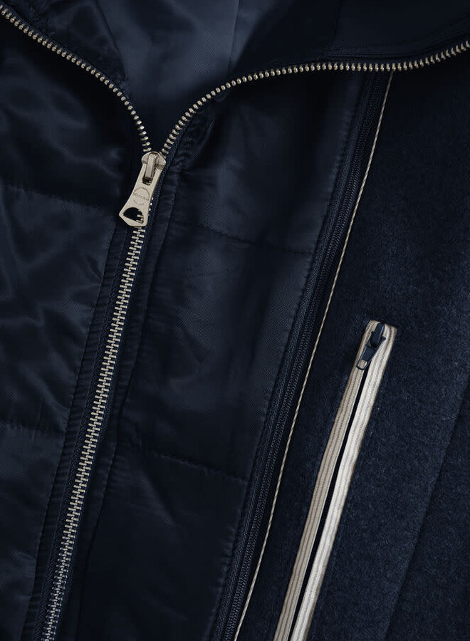 Manteau Matinique Harvey bleu nuit mélange