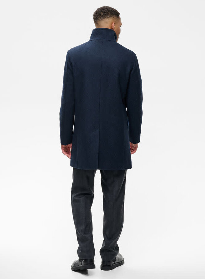Manteau Matinique Harvey bleu nuit mélange