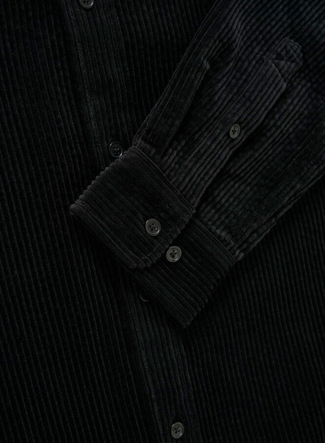 Surchemise Matinique Brize en corduroy noire