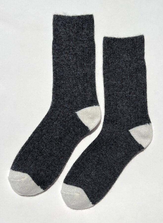 Bas Le Bon Shoppe Classic Cashmere gris charcoal