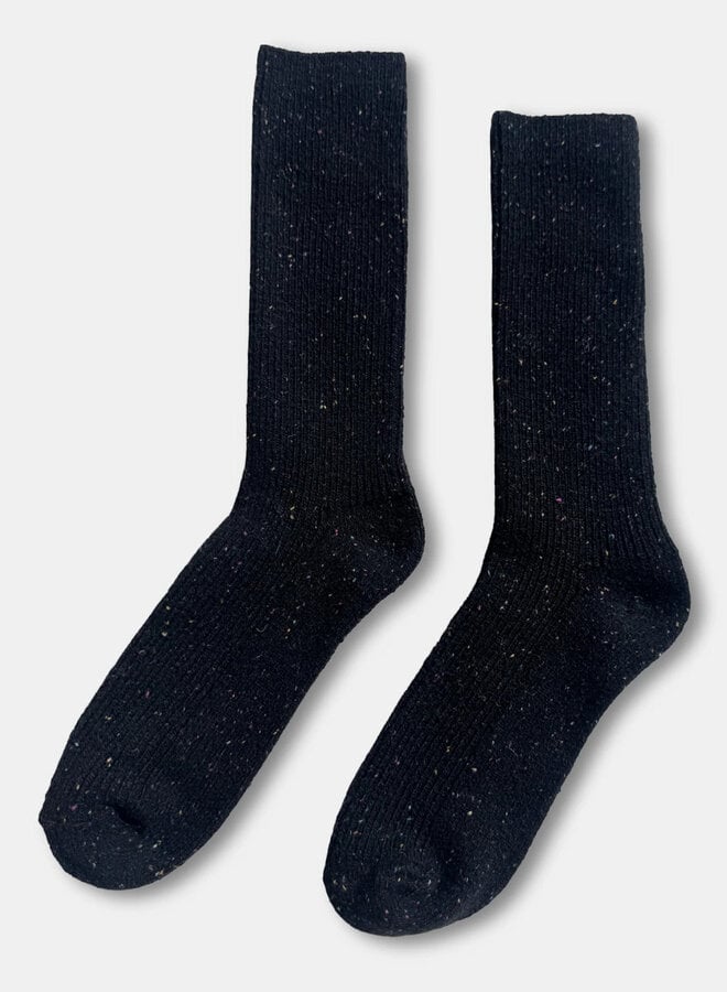 Bas Le Bon Shoppe Snow - Black