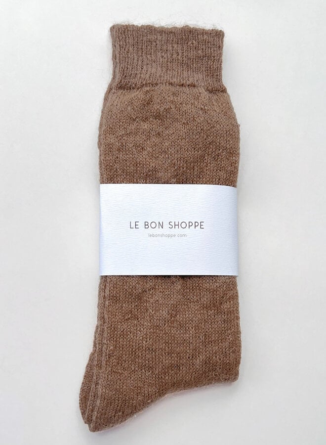 Bas Le Bon Shoppe Mohair Veil - Mocha