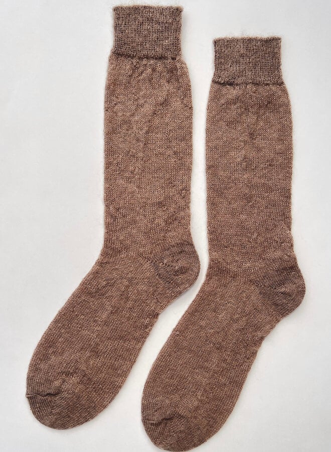 Bas Le Bon Shoppe Mohair Veil - Mocha