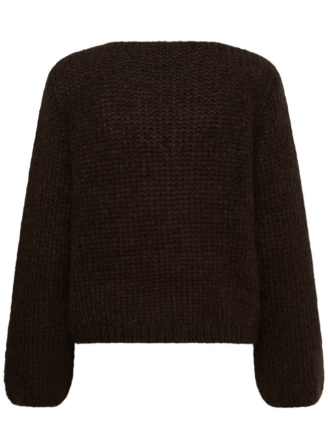 Chandail InWear Jetra en mohair brun