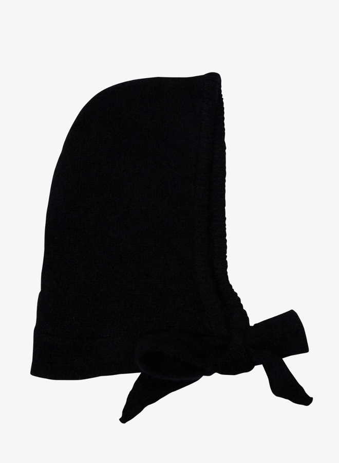 Foulard-capuche Des Petits Hauts Aliou moelleux bleu marine